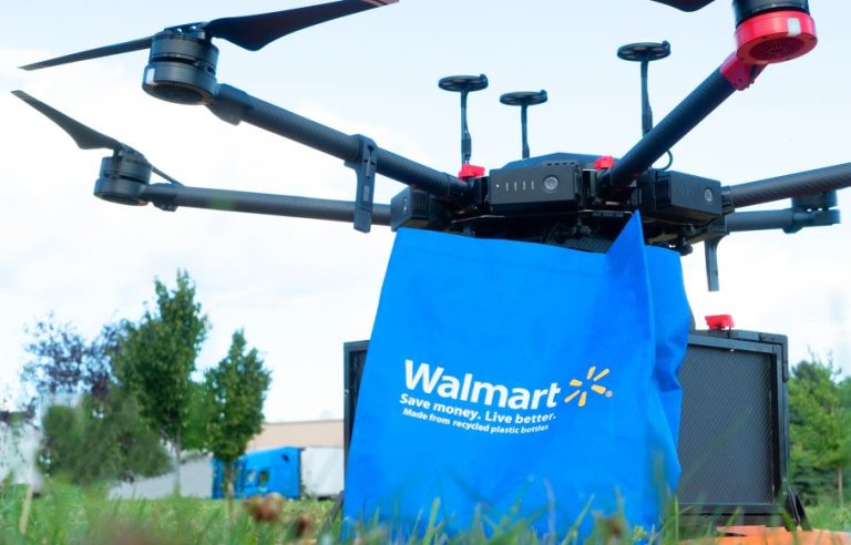 Wall mart drone delivery