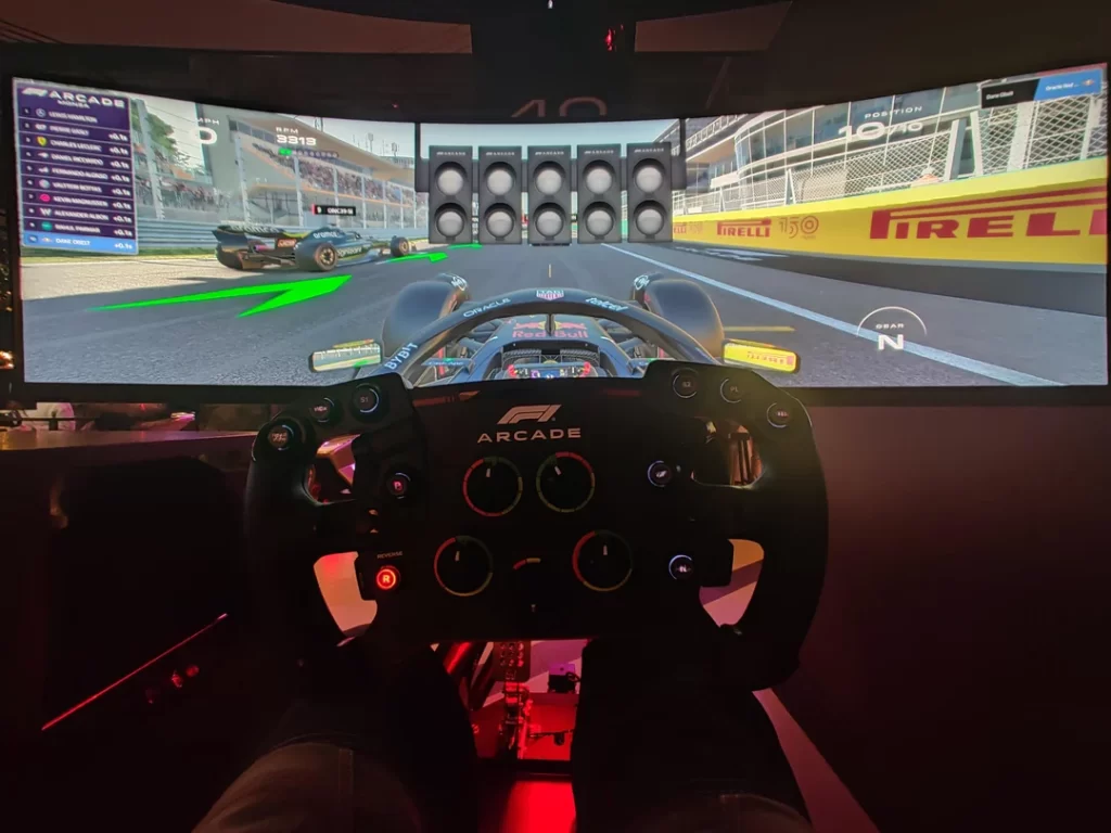 f1 arcade feature